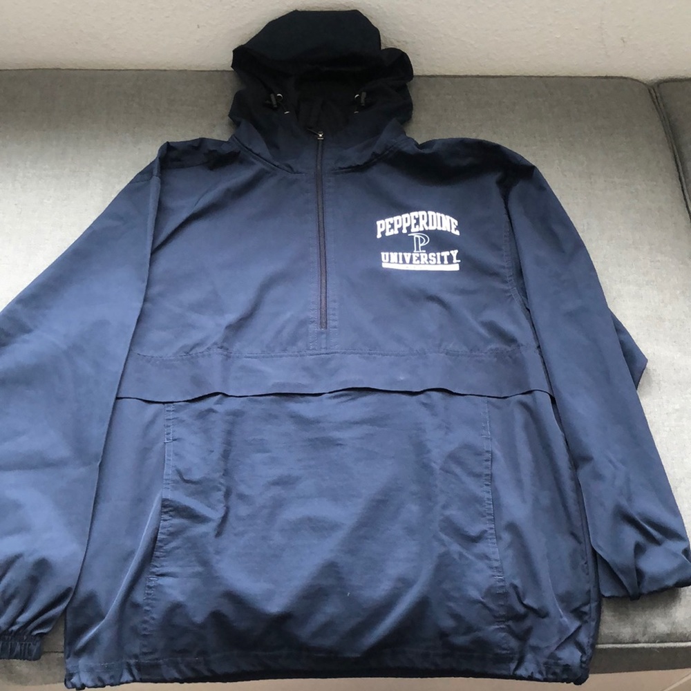 Pepperdine Waves Champion Hoodie Windbreaker